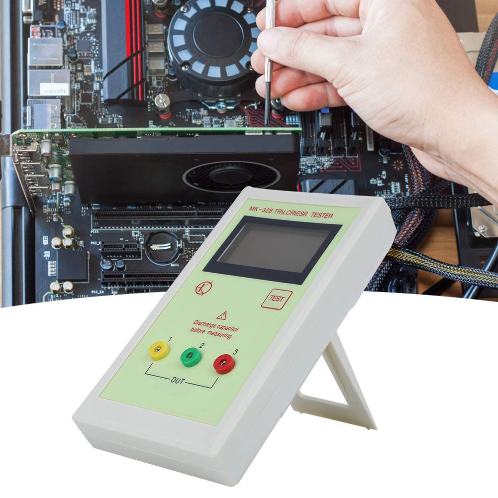 Vikye MK-328 Transistortester, Induktivitätskapazitätswiderstand Elektronisches Messgerät TR LCR ESR