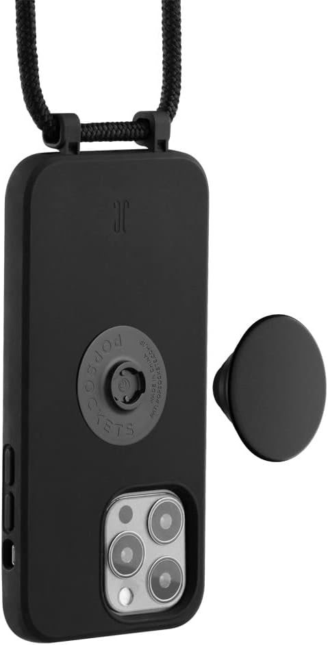 PopSockets x Just Elegance iPhone Hülle - Necklace Case - Handyhülle kompatibel mit iPhone 13 Pro -