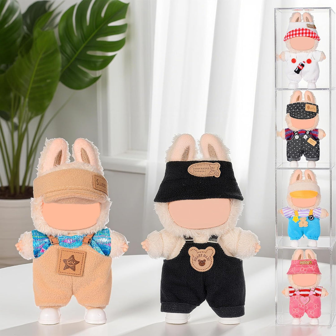 17cm Puppen Mode Kleidung und Zubehör Insgesamt 6 Sets Inklusive Outfit- weich & stilvoll Kostüm Pay