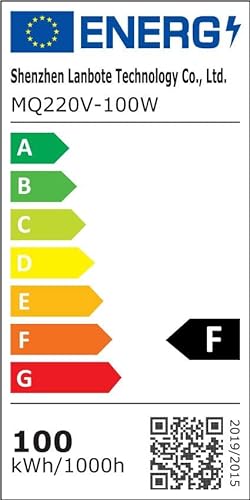 loyal 100W LED Strahler Aussen 6000K Kaltweiss, Superhell 120° Ausleuchtung 10000LM LED Aussenstrahl