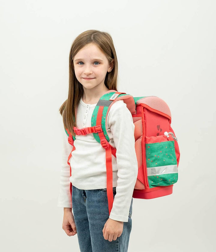 Belmil Classy Schulranzen Set 4 - teilig (403-13/AG/S) M Cute Sloth, M Cute Sloth