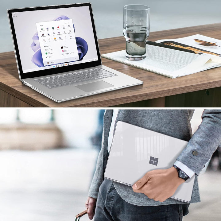 Fintie Hülle Kompatibel mit 15 Zoll Microsoft Surface Laptop 5/4/3 mit Metall-Tastatur (Modelle 1872