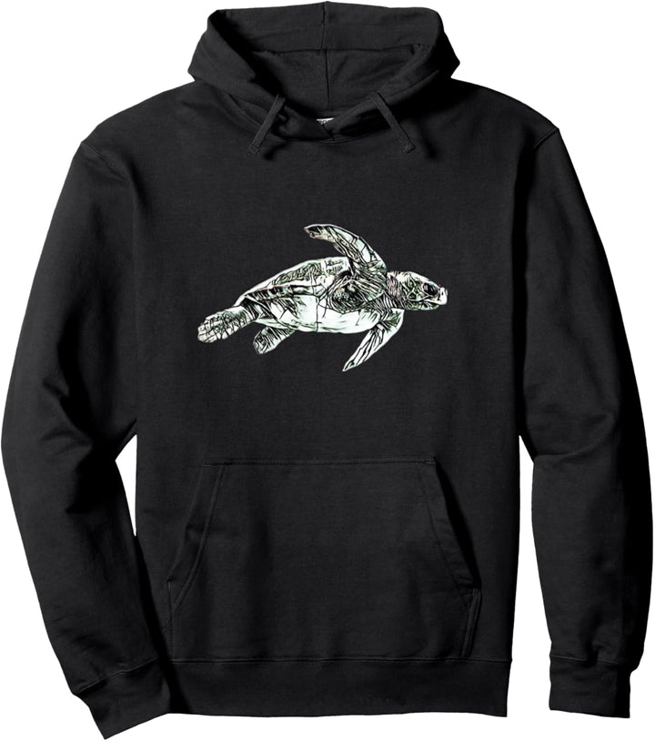 Meeresschildkröte Motiv Schildkröte Ozean Meeresschildkröten Pullover Hoodie