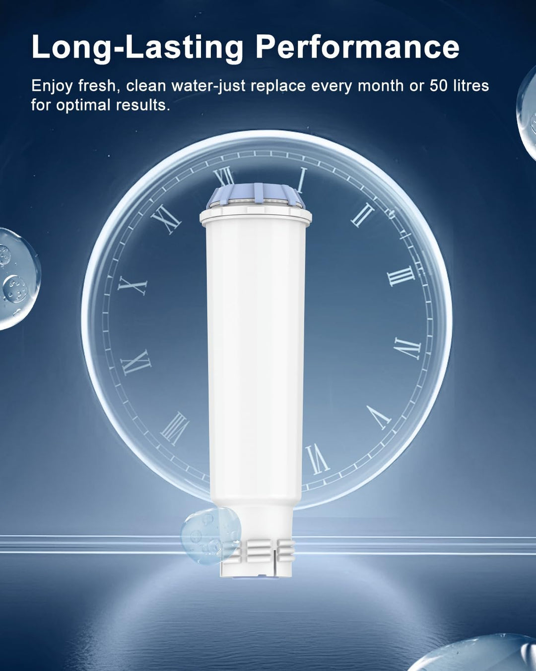 Kaffee-Wasserfilter Ersatz 4 Packung für F088 Wasserfilter | Kompatibel mit XP5220 XP5240 XP5280 XP5