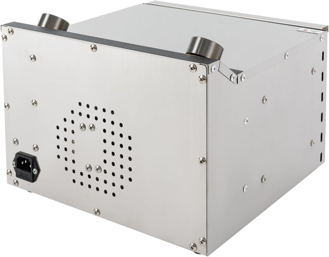 Dörrautomat mit 6 Edelstahl-Dörrgitter, 400W Lebensmittel-Trocknungsmaschine für den Hausgebrauch, T