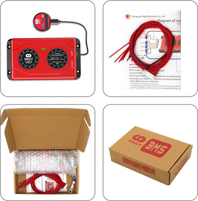 Daly Smart Active Balancer 1A 8S mit Bluetooth-App für Lithium-Batterie LiPo NCM LTO Equalization So