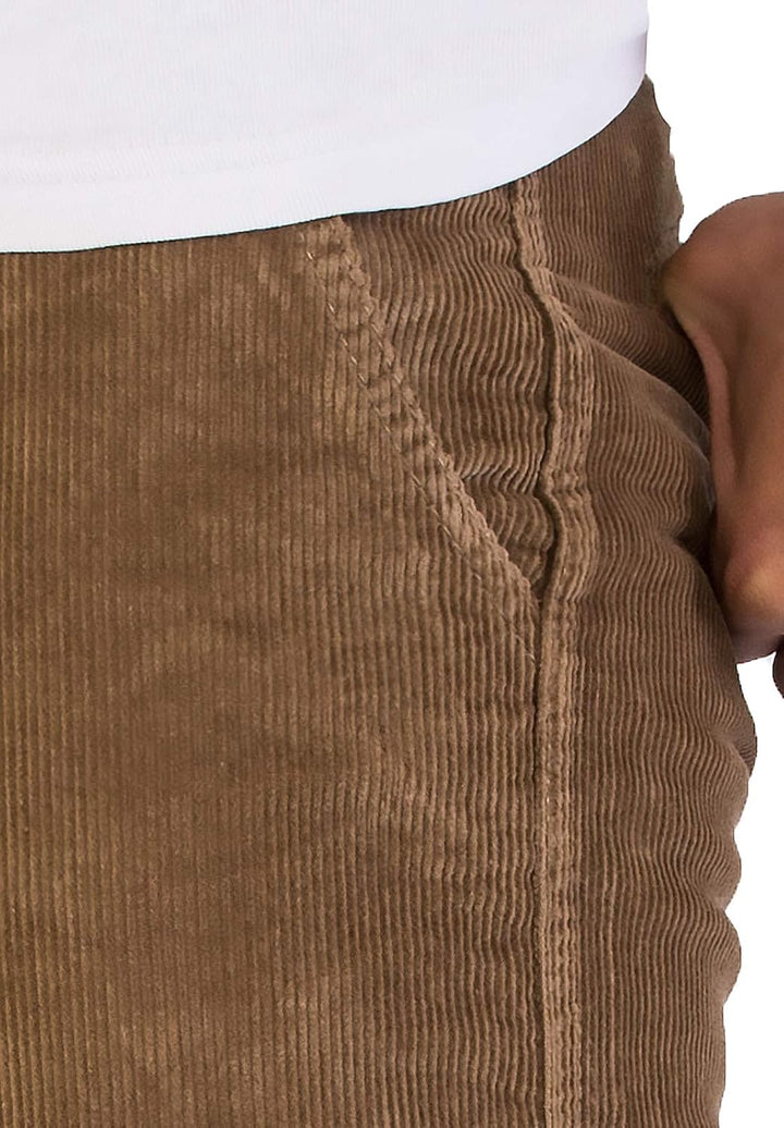 Rock Creek Herren Cord Hose Regular Fit Chino Hose RC-2156 29W / 30L Dunkelbeige, 29W / 30L Dunkelbe