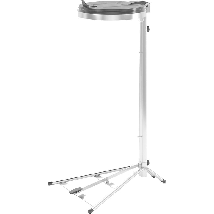 Certeo | Müllsackständer | Standgestell | für Volumen 120 l | mit Pedal | Verzinkt | Kunststoffdecke
