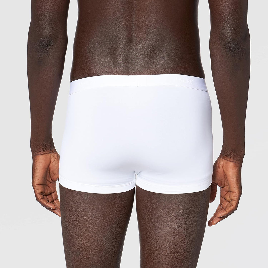 Hanro Herren Micro Touch Boxer Briefs S Weiss (White 0101), S Weiß (White 0101)