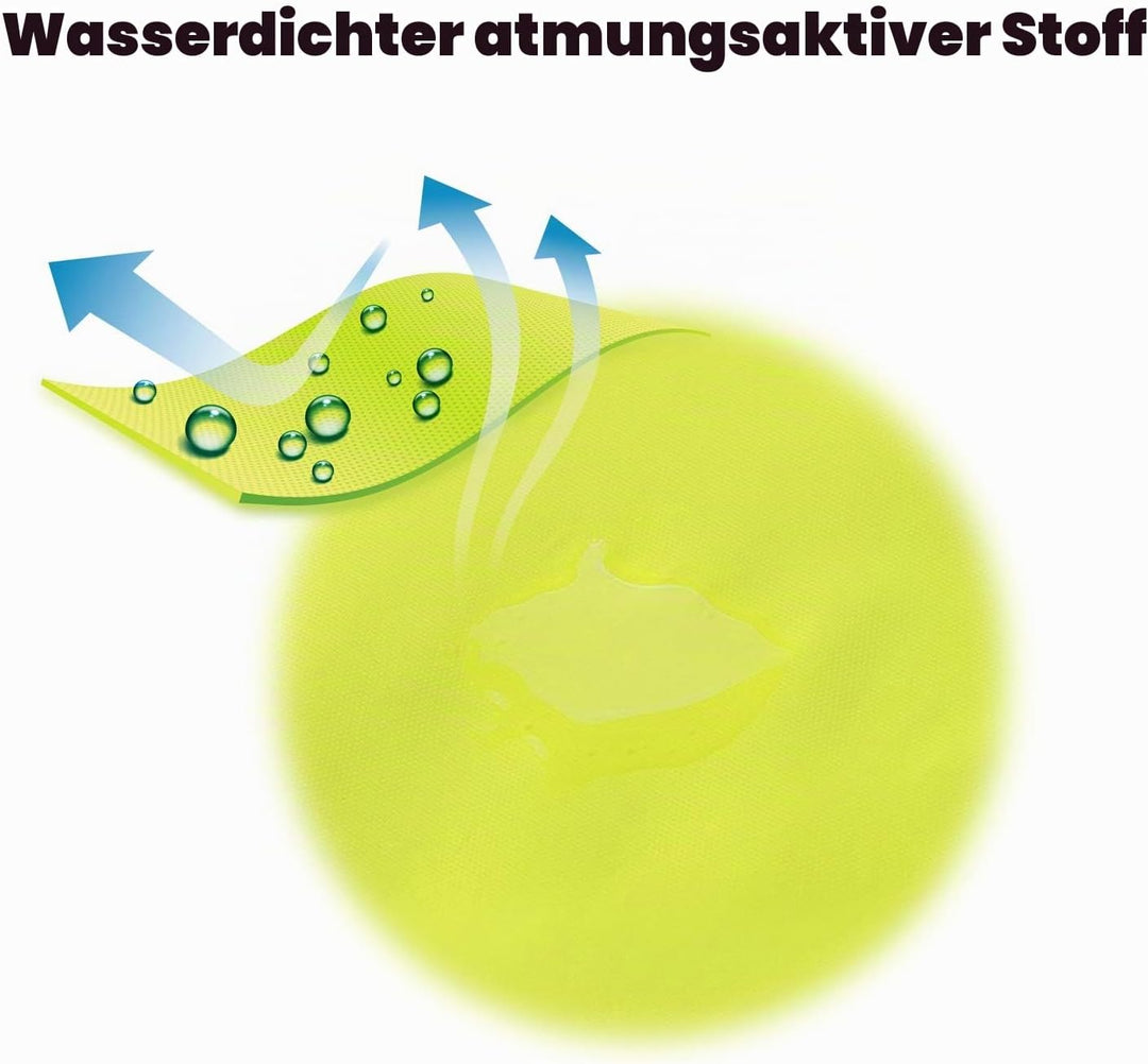 AYKRM Rucksackschutz Schultasche Regenschutz Regencape Rucksackcover Sicherheitsüberzug Reflektorübe