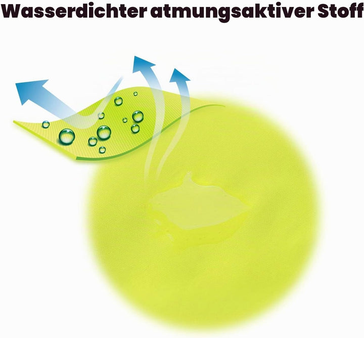 AYKRM Rucksackschutz Schultasche Regenschutz Regencape Rucksackcover Sicherheitsüberzug Reflektorübe