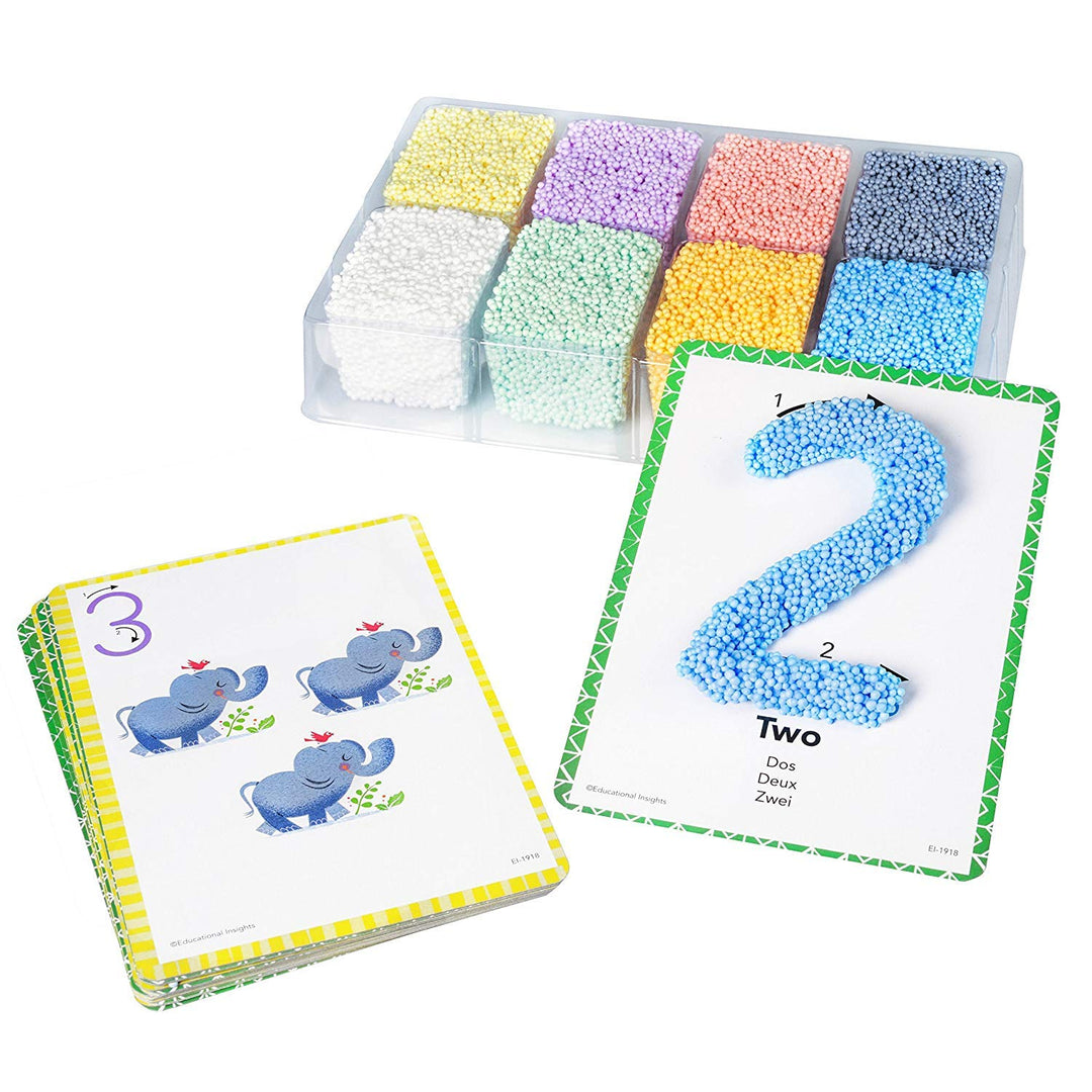Learning Resources Playfoam Shape & Learn Zahlen-Set, Kinder ab 3 Jahren, Zahlen Lernen & Formen nac