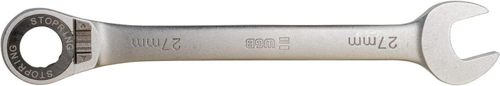Ringmaulschlüssel mit Ratsche und Stoppring | CrV | 72 Zähne | No.235 | 27 mm | WGB