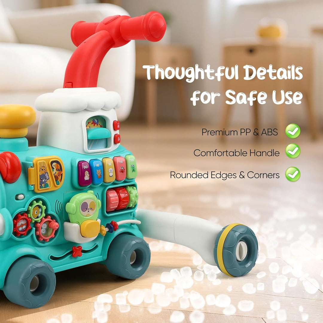 Lauflernhilfe für Babys, 5-in-1, abnehmbarer Lauflerner, Spielzeug für Aktivität und Entwicklung, La