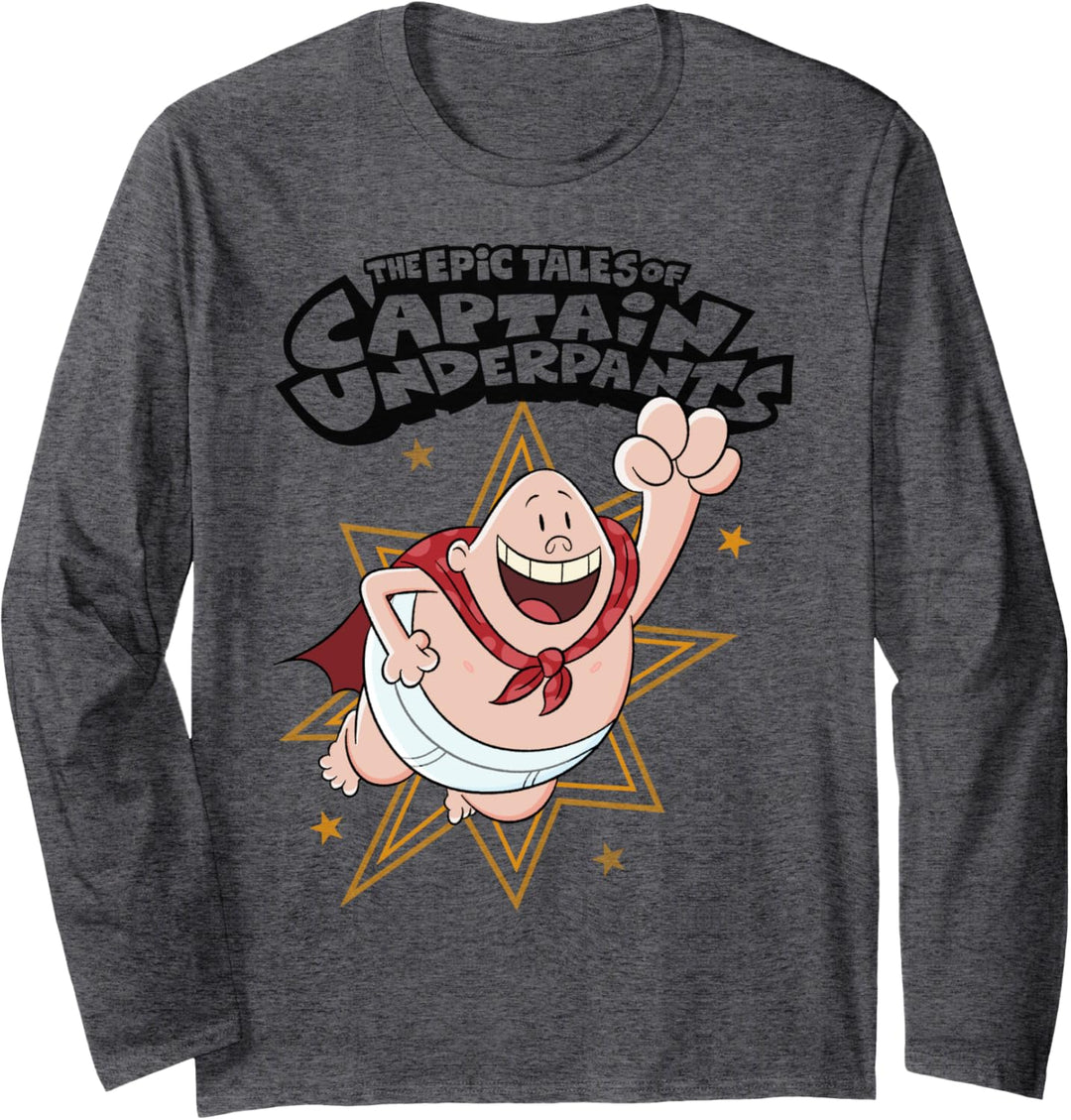 Captain Underpants Splatzen Langarmshirt
