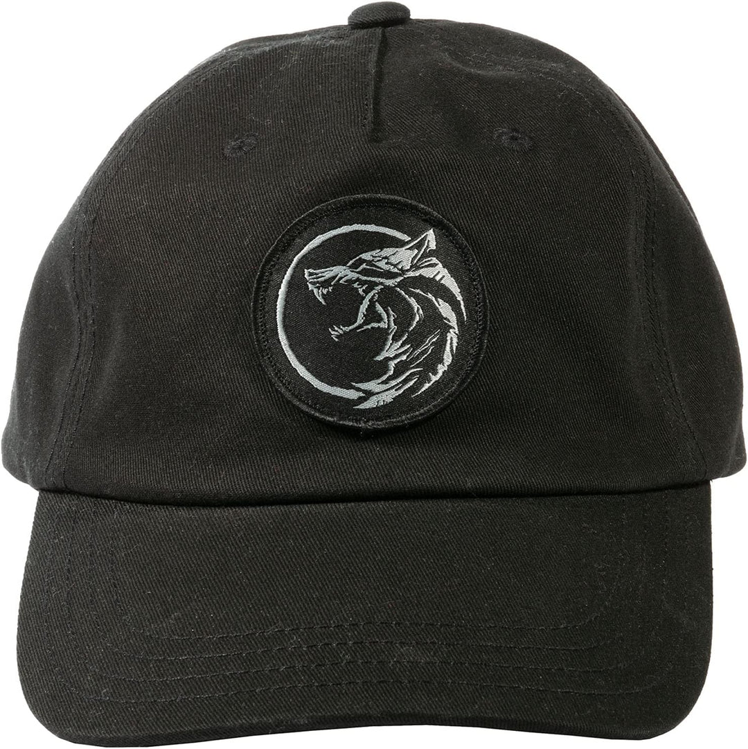 JINX Netflix The Witcher Medallion Patch Baseball Dad Hat Schwarz Erwachsene Grösse