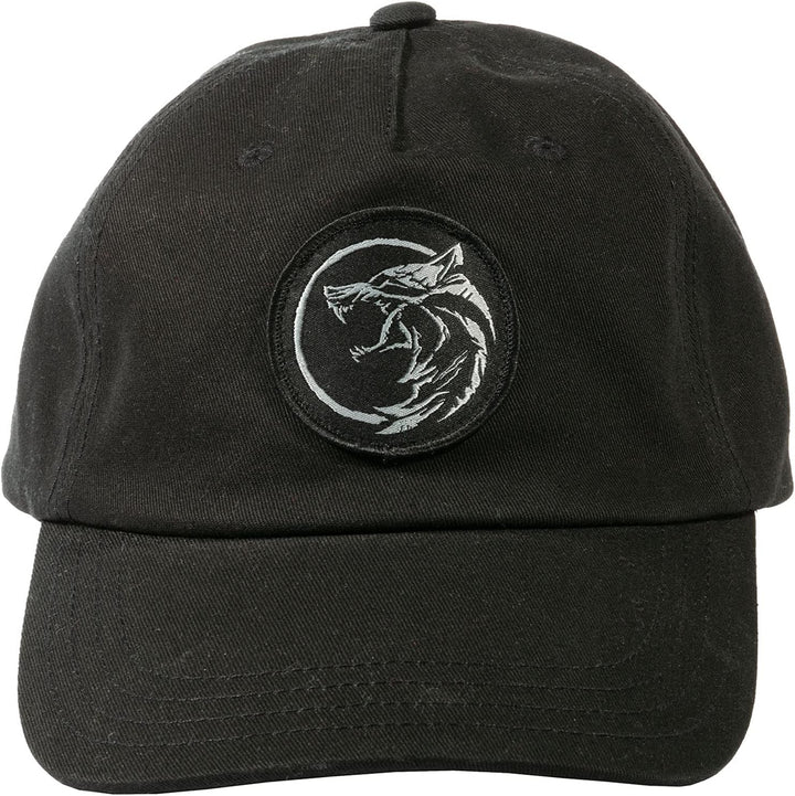 JINX Netflix The Witcher Medallion Patch Baseball Dad Hat Schwarz Erwachsene Grösse