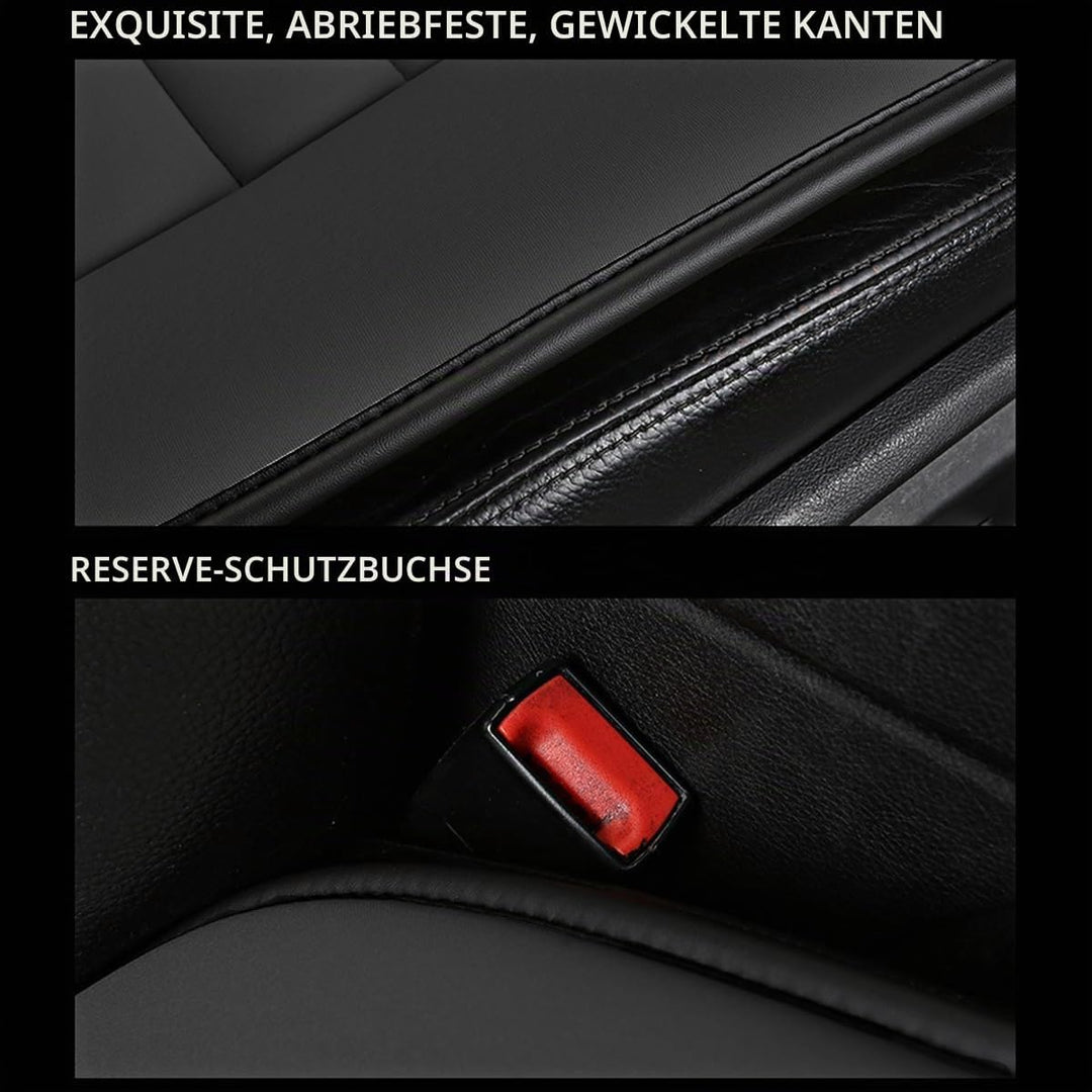 JNNJ 2 Stück Sitzkissen Auto, Weich rutschfest Autositzkissen, Autositzkissen Vordersitze Memory Sch