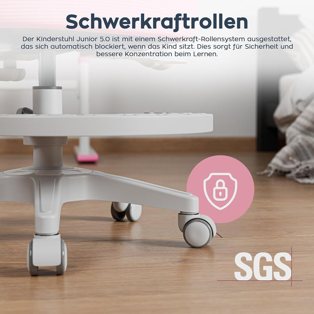 MARK ADLER Junior 5.0 ergonomischer Schreibtischstuhl Kinder – Mitwachsender Kinder Schreibtischstuh