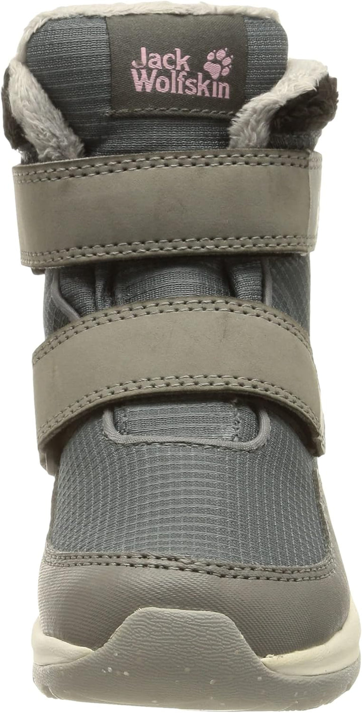 Jack Wolfskin Unisex Polar Bear Texapore Mid Vc K Winterstiefel 27 EU Pebble Grey Off White, 27 EU P