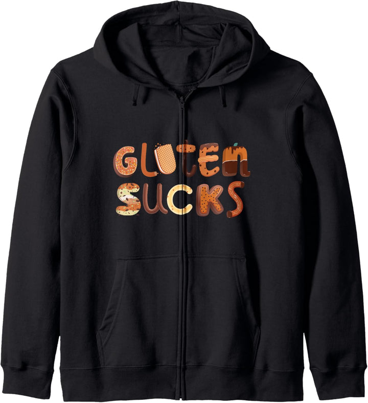 Gluten-Free - Gluten Sucks - Coeliac Awareness Kapuzenjacke