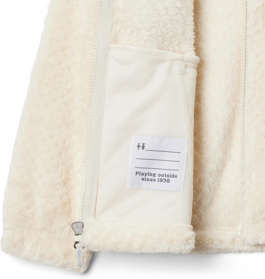 Columbia Mädchen Fire Side Sherpa-fleecejacke mit Durchgehendem Reissverschluss Sherpa-Fleecejacke m