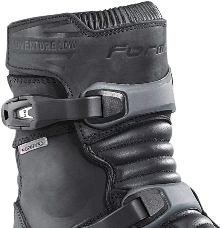 Forma FORC50 W-9938 Stiefel Moto Adventure low WP Eichzulassung CE, Schwarz, 38 EU