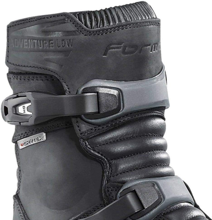 Forma FORC50 W-9938 Stiefel Moto Adventure low WP Eichzulassung CE, Schwarz, 38 EU