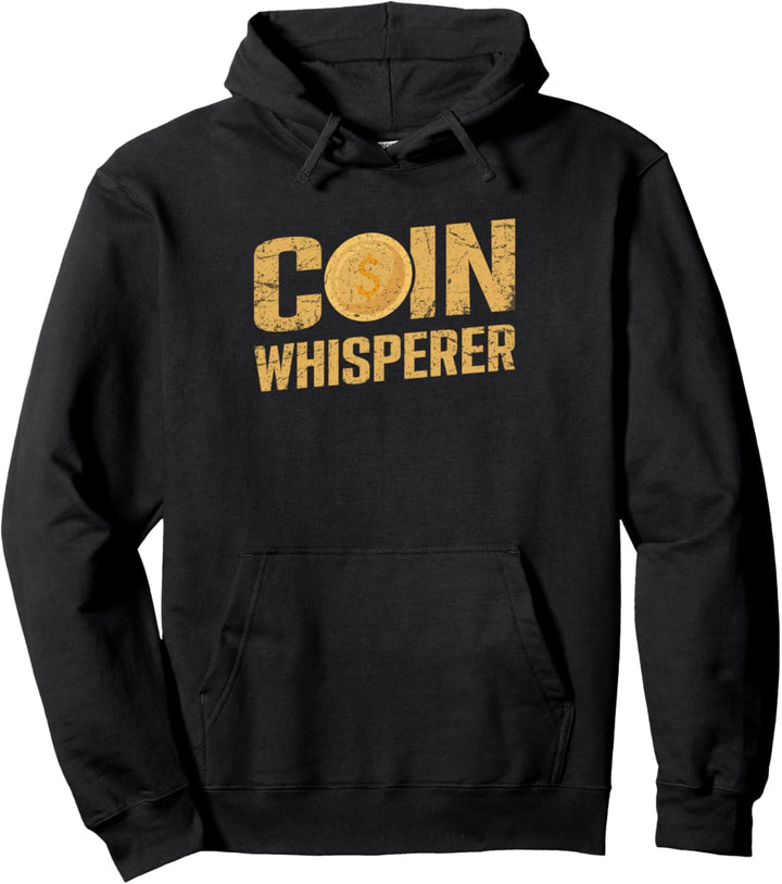 Münzenflüsterer Schatzsucher Goldmünzen Metalldetektion Pullover Hoodie