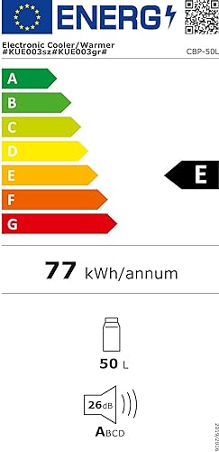 WOLTU Kühlbox, Tragbarer Mini Kühlschrank, 50 Liter Isolierbox zum Warmhalten, Kühlen für Auto, Van,