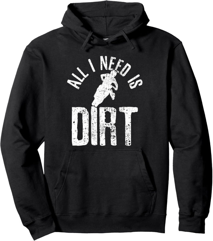 Dirt Bike Motocross Pullover Hoodie