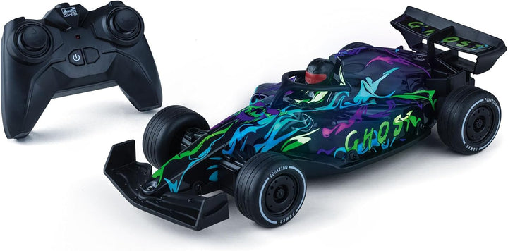 Revell Control Ghost Racer | Ferngesteuertes Auto mit LED Karosserie | 31 cm Formel 1 RC Car | 2.4 G