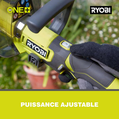 RYOBI 18 V ONE+ Akku-Kompakt-Kultivator RY18HCA-0 (5 cm Arbeitstiefe und 12 cm Arbeitsbreite, 5 cm A