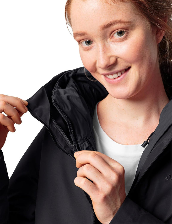 VAUDE 3in1-Jacken Women's Annecy 3in1 Coat III 46 black/black, 46 black/black