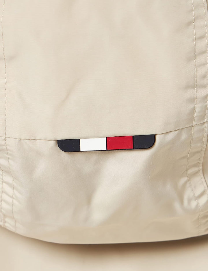 Tommy Hilfiger Damen Windbreaker, Beige (Light Sandalwood)