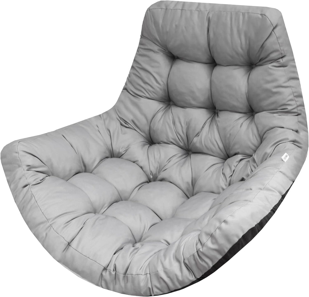 Bjird Hängesessel Kissen, Polster, Auflage für Polyrattan & Rattan Hängeschaukel, Sitzauflage für Hä