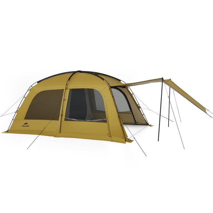 Naturehike Campingzelt 2-4 & 3-6 Personen Thermozelt Hot Tent mit Herdwagenheber PU3000mm UPF50+ mit