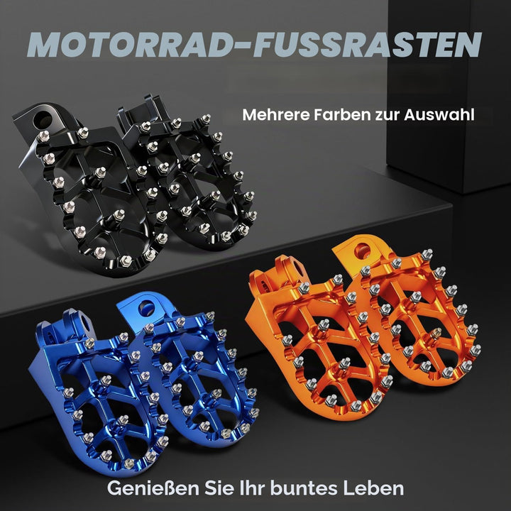 JFGRACING Motorrad CNC Fussrasten Fussrasten Ruhepedale Für 65-701 TE TC FE FC Enduro SUPER Moto 14-