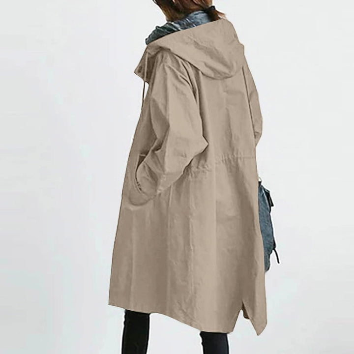 C'est TT Regenjacke Damen Atmungsaktiver Windbreaker Mit Kapuze Regenponcho Leicht Mehrzweck Windbre