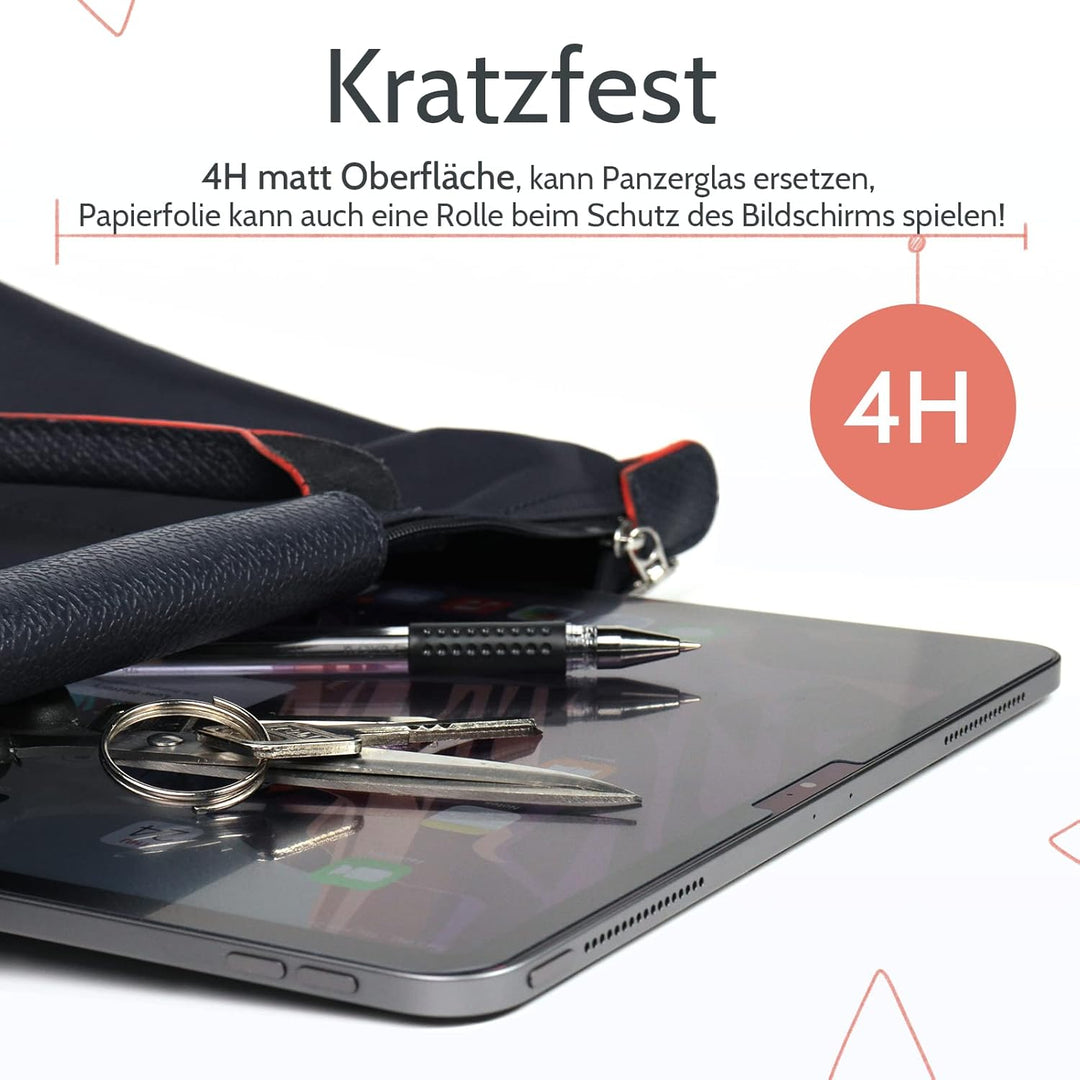 2 Stück Papier Schutzfolie Kompatibel mit iPad Air 5.Generation 2022 & iPad Air 4 2020 10,9 Zoll, iP