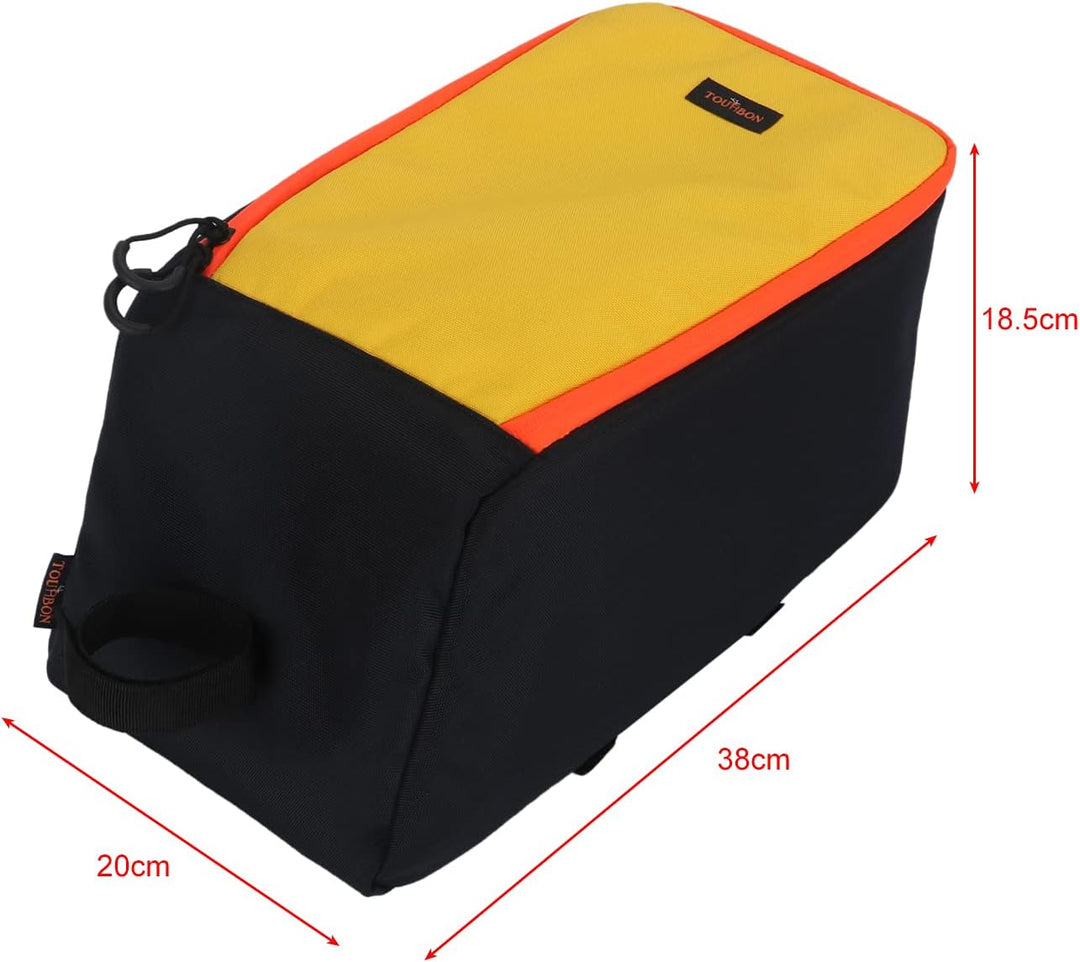 Tourbon Gepäckträgertasche aus Nylon, gepolstert, für Outdoor-Reisen, Picknick