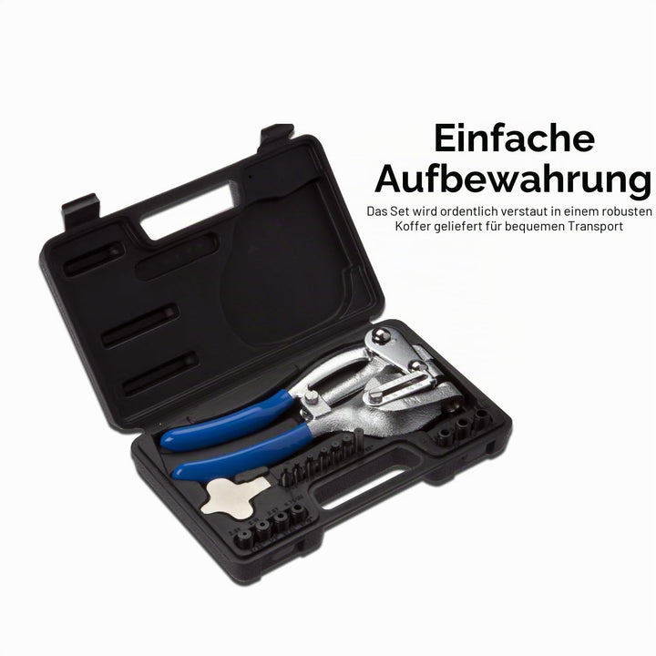 Neiko 02612A Handstanzer und Lochstanzer aus Blech, Cr-V Power Punch und Locher Set, Power Punch und
