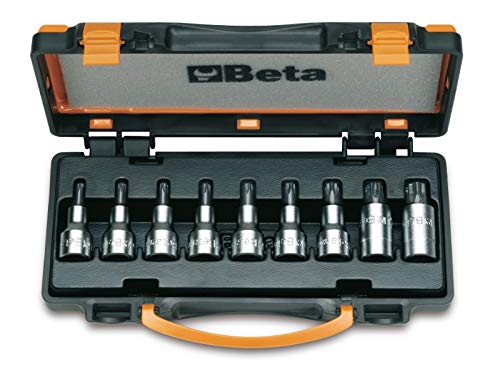 Beta 920TX/C9 - Steckschlüsselsatz, 9teilig, für Torx®-Schrauben (Art. 920TX), im kasten