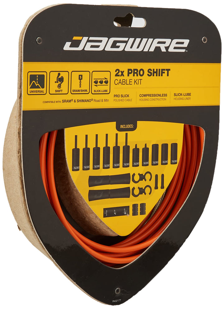 Jagwire Schaltzugset Road and Mountain Pro Orange, Orange