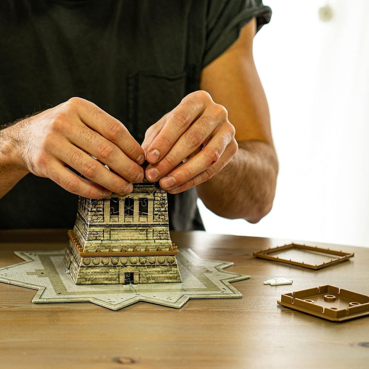 Ravensburger 3D Puzzle Freiheitsstatue bei Nacht 12596 - Das berühmte Bauwerk in New York als Night
