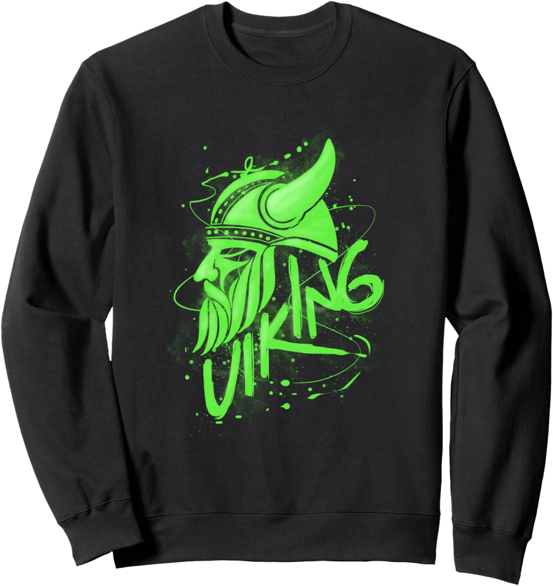 Nordische Mythologie der Wikinger Walhalla Wikinger Sweatshirt