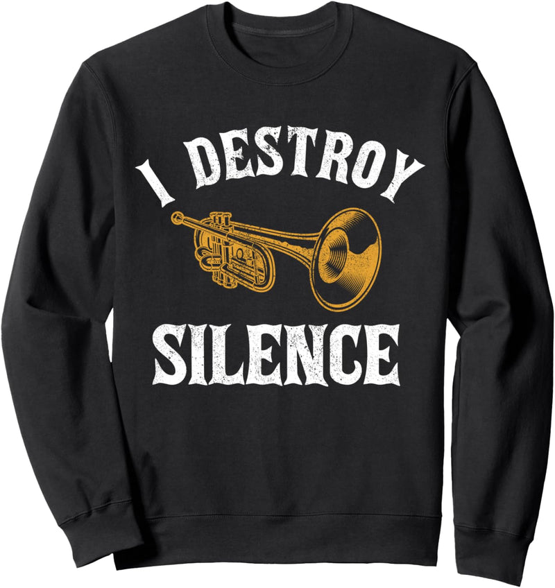 Trompeter Outfit für Trompetenspieler Musikkapelle, Trompete Sweatshirt