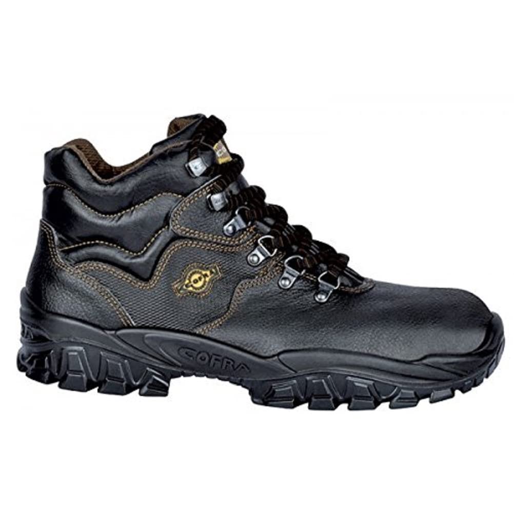 Cofra NT020-000.W36 NEW RENO S3 SRC Sicherheitsstiefel, Schwarz/Braun, Grösse 36 36 EU, 36 EU