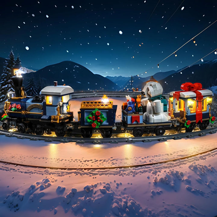 Led Licht Set Kompatibel mit Lego Holiday Express Train 10361 (Kein Modell), Dekorationsbeleuchtungs