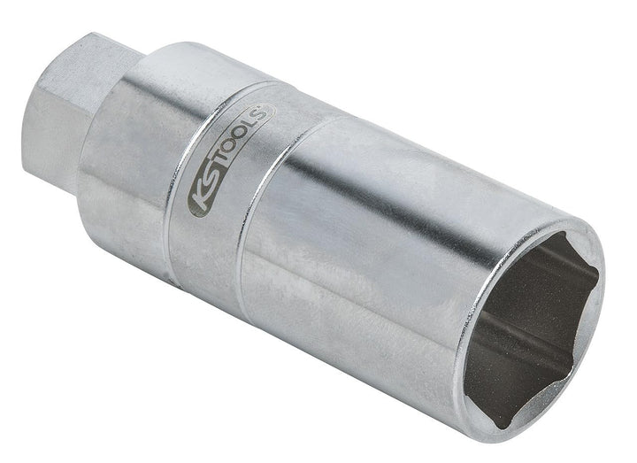 KS Tools 150.9427 Stossdämpfer-Aussensechskant-Gegenhalter-Stecknuss, 27 mm